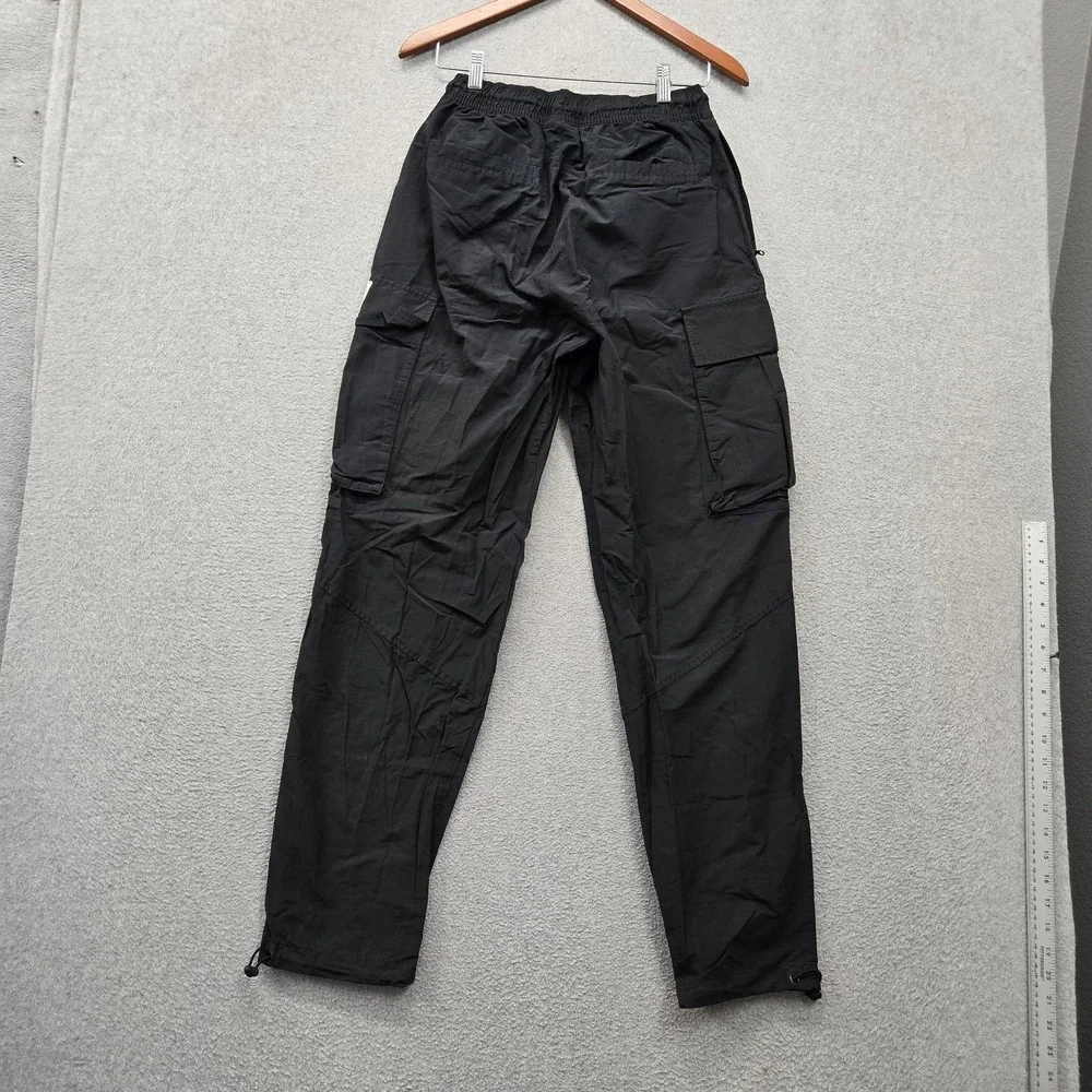 Jordan Men Activewear Pants M Black Flight Woven Cargo Straight 31